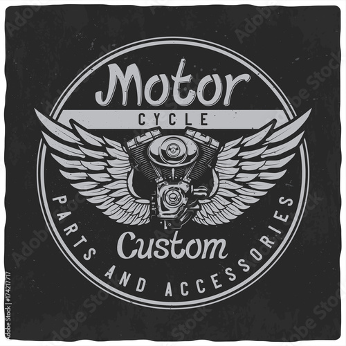 Vintage label design