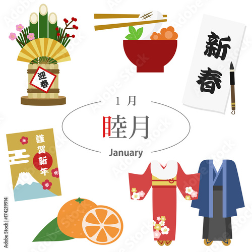 1月　睦月　イベント