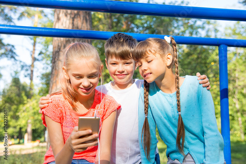 Kids on playground