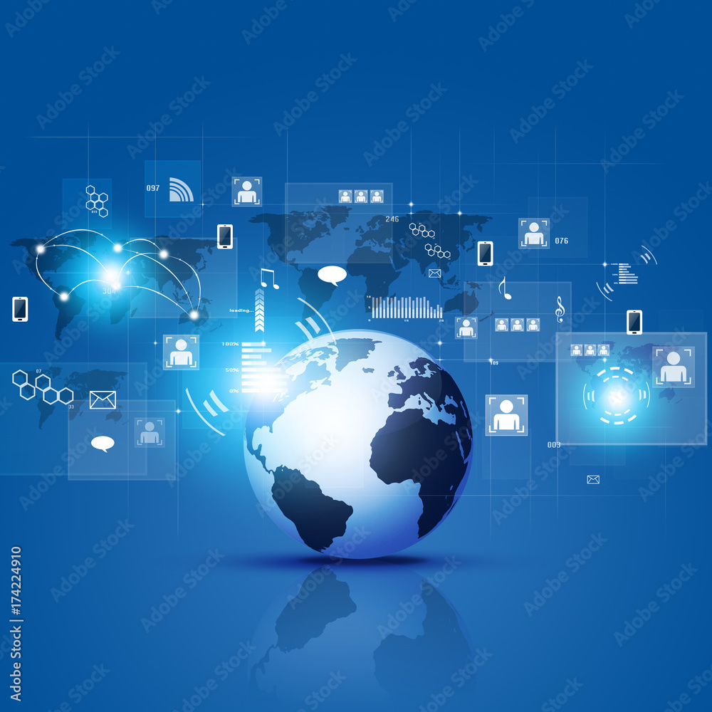Concept InterfaceTechnology Background Concept InterfaceTechnology Background