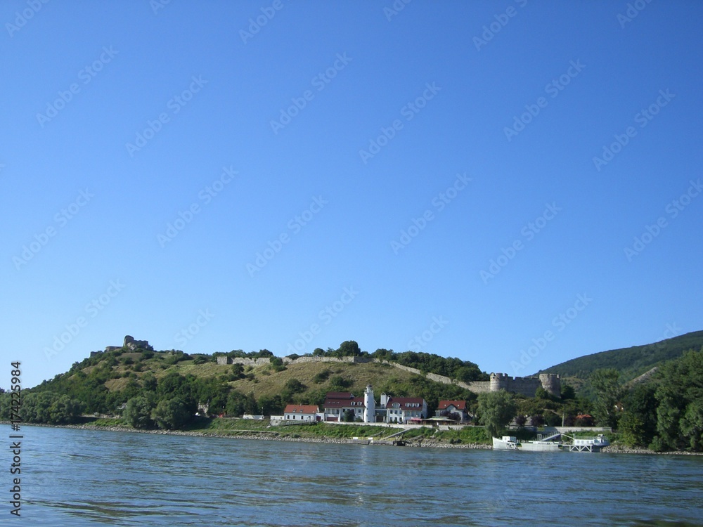 Auf der Donau mit dem Schlauchboot