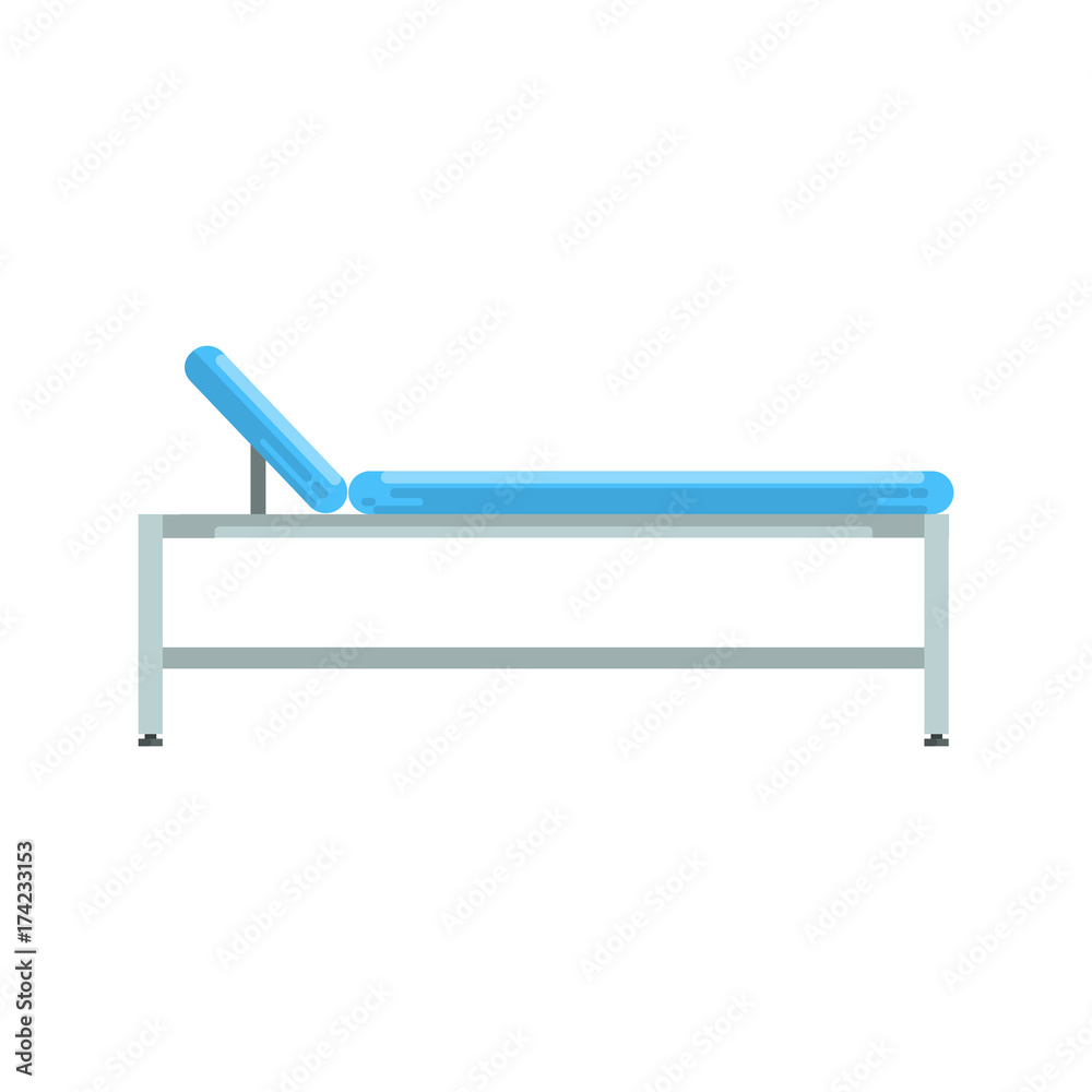 Hospital bed, medical equipment vector Illustration Hospital bed, medical equipment vector Illustration