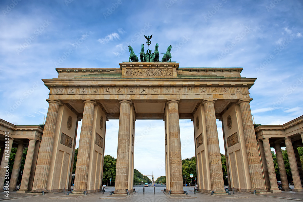 Obraz premium Brama Brandenburska w Berlinie, Berlin, Niemcy