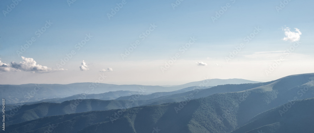 Amazing carpathian mountains