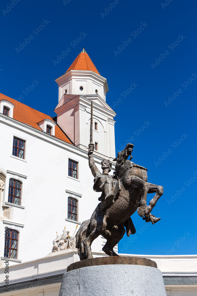 Main castle of Bratislava - Bratislava Castle in Slovakia