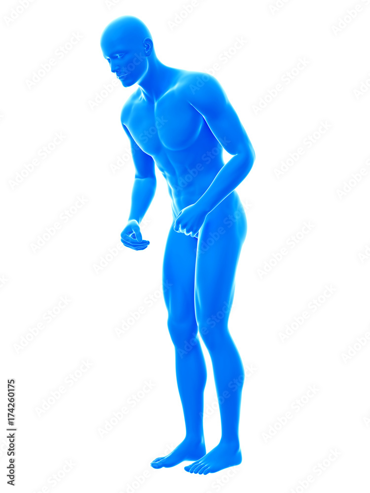 3d rendered medically accurate illustration of a man with parkinson 3d rendered medically accurate illustration of a man with parkinson
