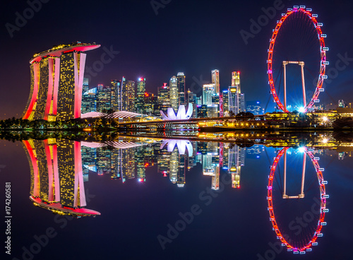 Photography Cityscape in Singapore.
