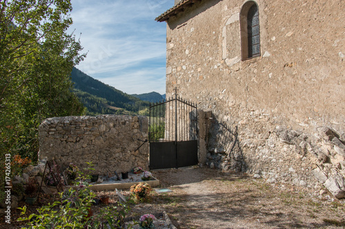 French Village, Saint-Benoit-en-Diois, Drôme, France photo