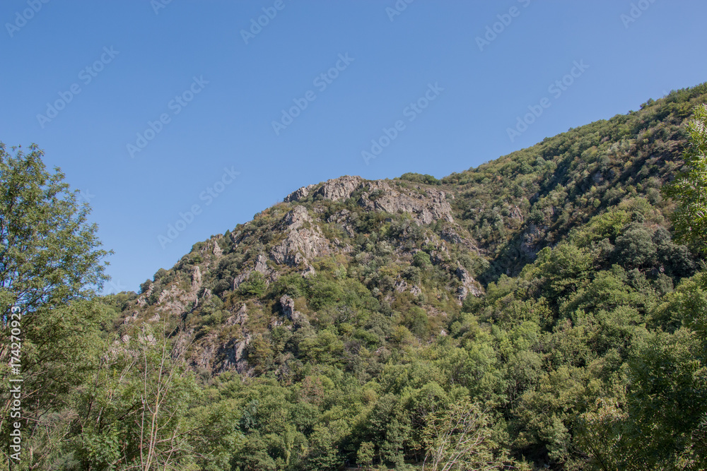 Travelling in France, Ardèche Landscape, France 