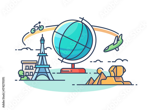Travel around world
