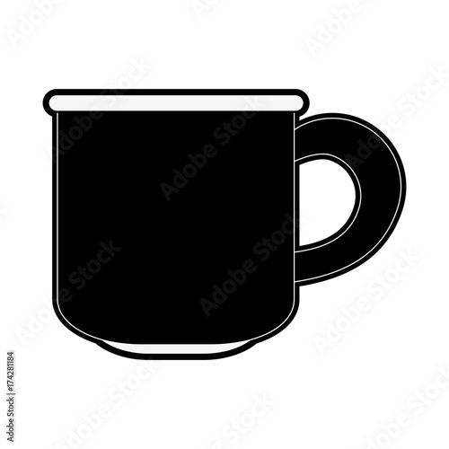 Delicious coffee drink icon vector illustration graphic design