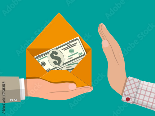 Hidden wages, black payments, tax evasion, bribe