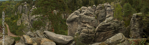 Prachover Felsen in Tschechien