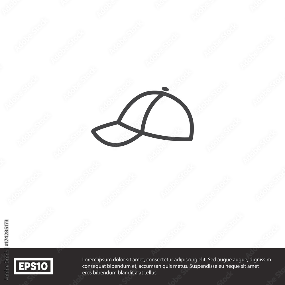 Cap vector icon Cap vector icon
