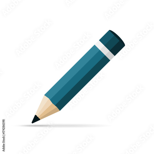 Pencil icon. Vector illustration