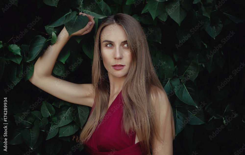 Portrait of young beautiful woman Portrait of young beautiful woman