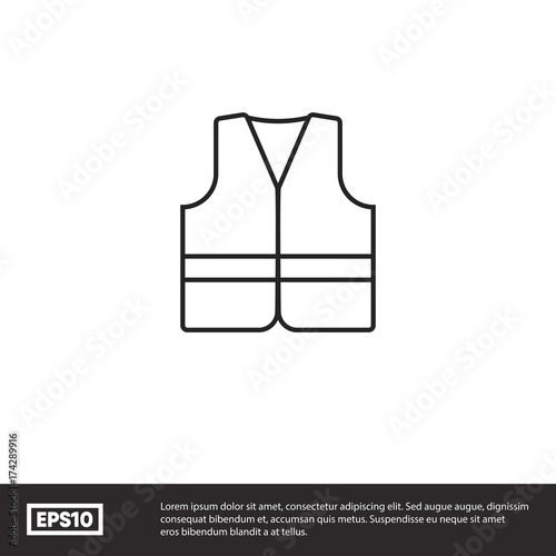 Life Vest Vector Icon