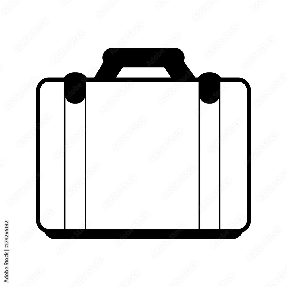 business suitcase icon image vector illustration design black and white business suitcase icon image vector illustration design black and white