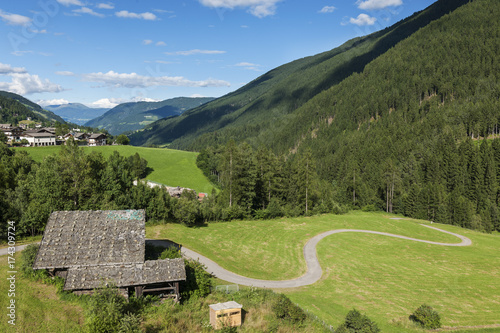 View from the D'ultimo out towards Merano Valley photo