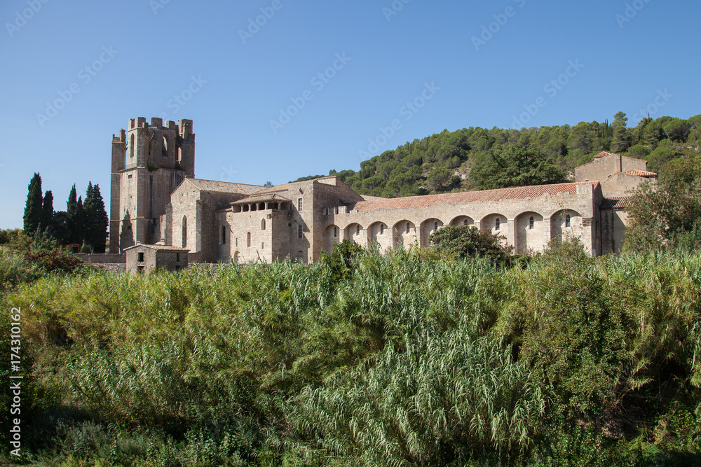 La vieille abbaye de Lagrasse