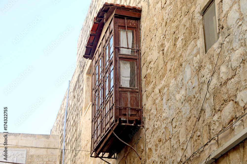 Jerusalem old city, old houses