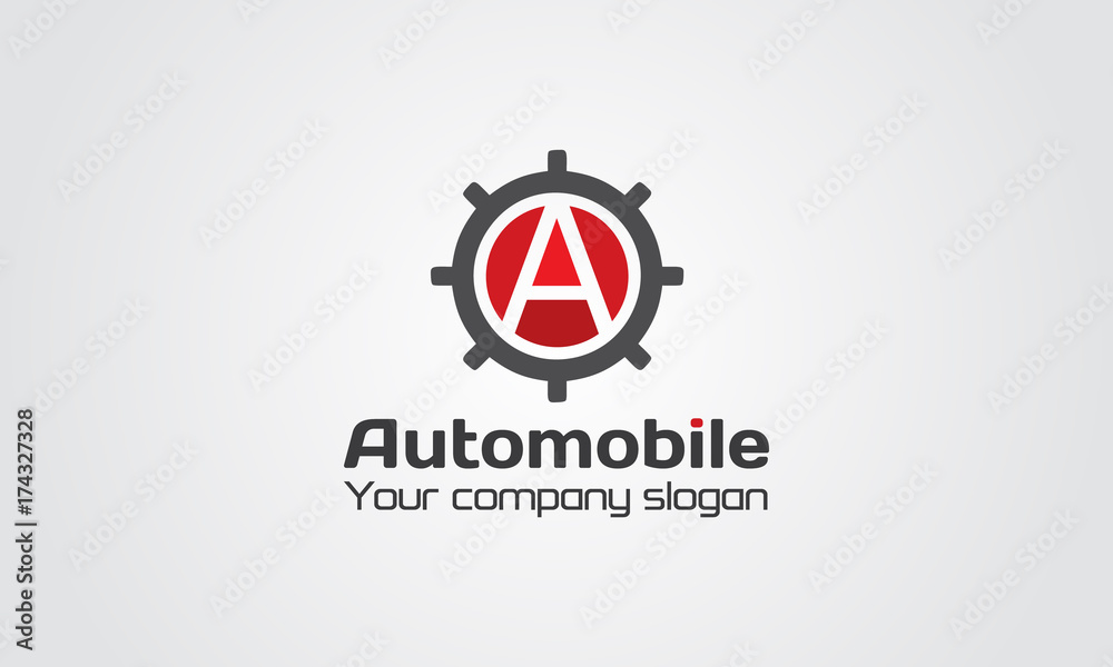 Automobile, Letter A Logo