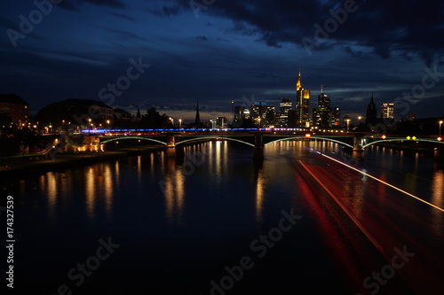 Frankfurt Skyline at Night