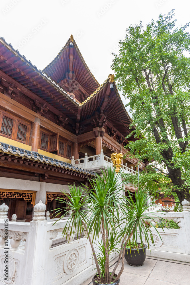 Jingan Tempel in Shanghai