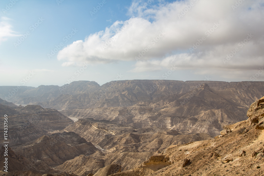 Oman Roadtrip: Steep rocky gorges in the Dhofar mountains