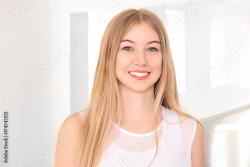 Beautiful young dancer in s...