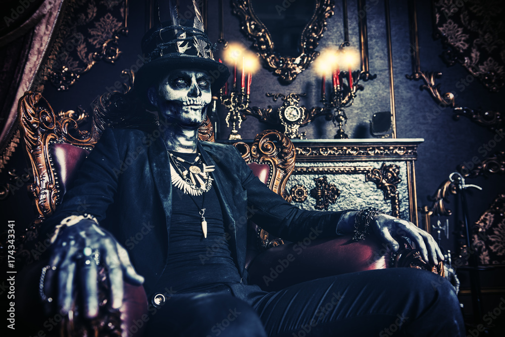 Fototapeta premium masquerade on halloween