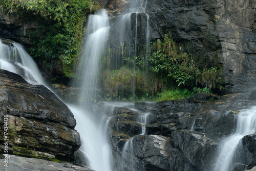 Mae Klang waterfall at Chiangmai province  Thailand