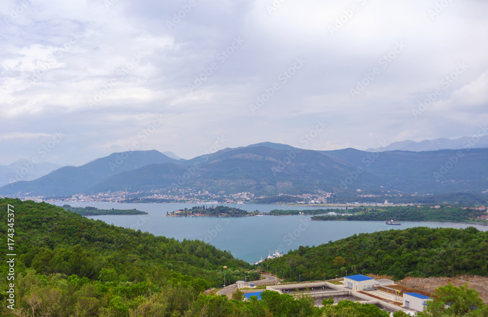 view on kotor bay montenegro