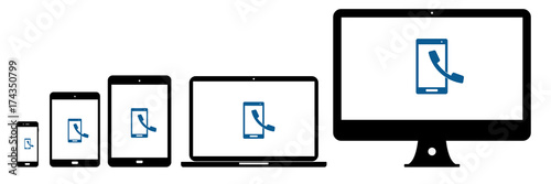 Geräte - Telefon mit Smartphone