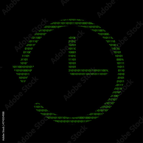 Hacker - 101011010 Icon - Zeitumstellung