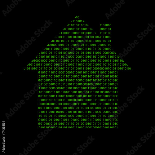 Hacker - 101011010 Icon - Miethaus