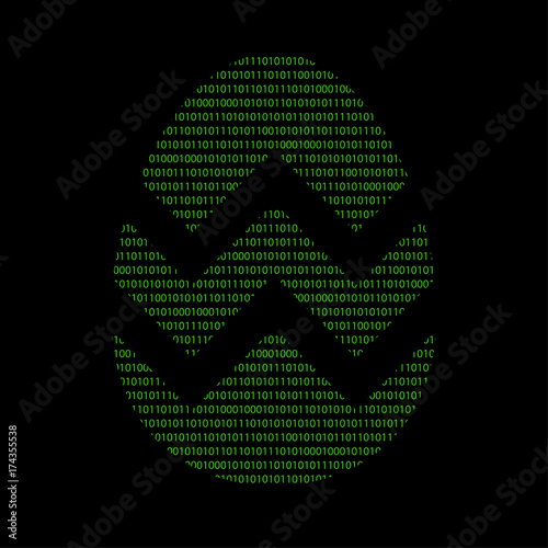 Hacker - 101011010 Icon - Osterei