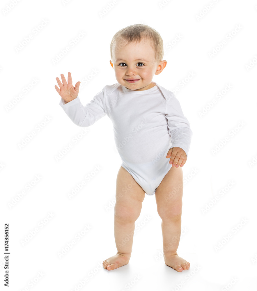 beautiful baby boy on white background beautiful baby boy on white background