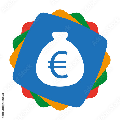 App Icon bunt - Euro - Geld