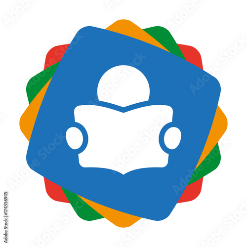 App Icon bunt - Leser