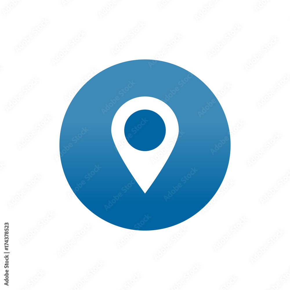 Gps pointer location icon illustration Gps pointer location icon illustration