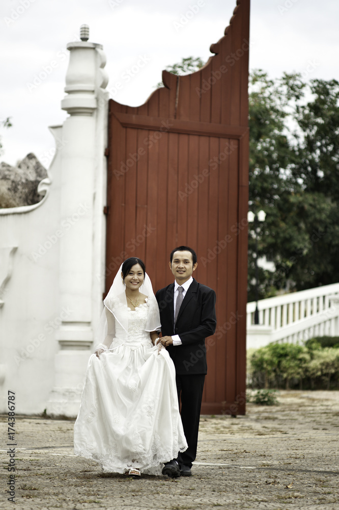 Asian Wedding Couple