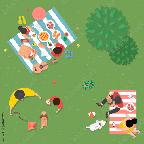 Vector of summer feel design