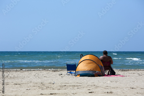 Strandleben in Apulien