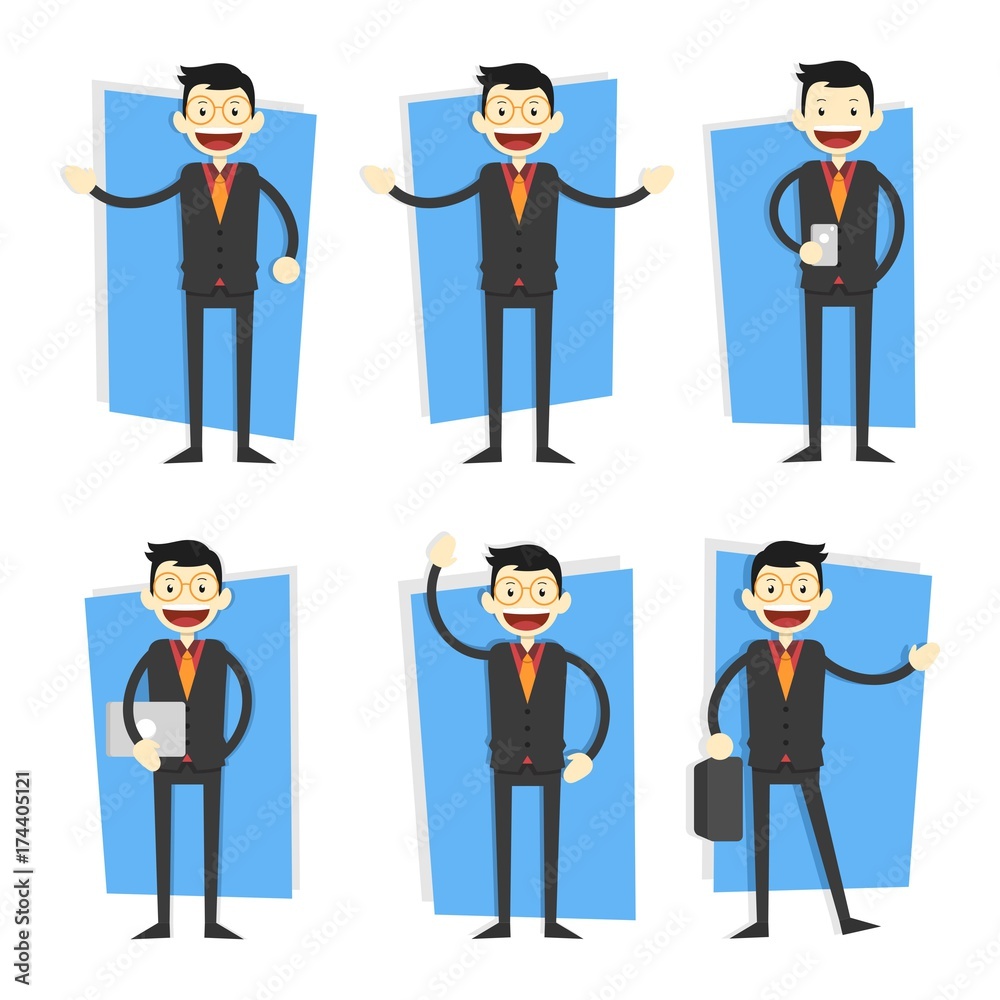 Business and manager character design