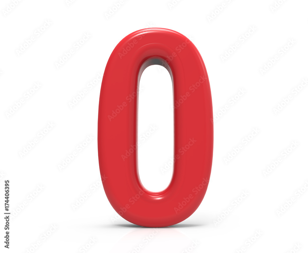 red number 0 red number 0