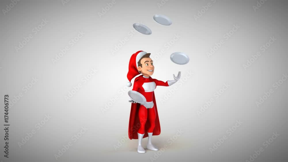 Super Santa Claus - 3D Animation Super Santa Claus - 3D Animation