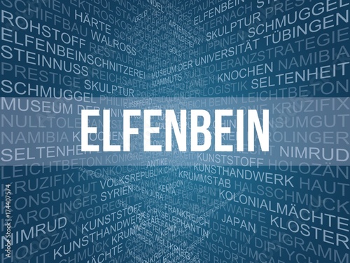 Elfenbein photo