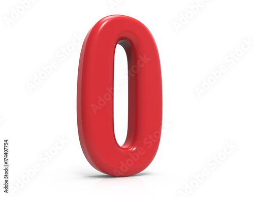 red letter O