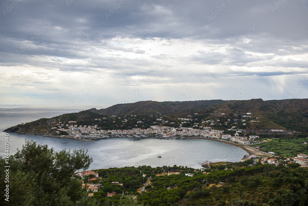 View on El Port de la Selva